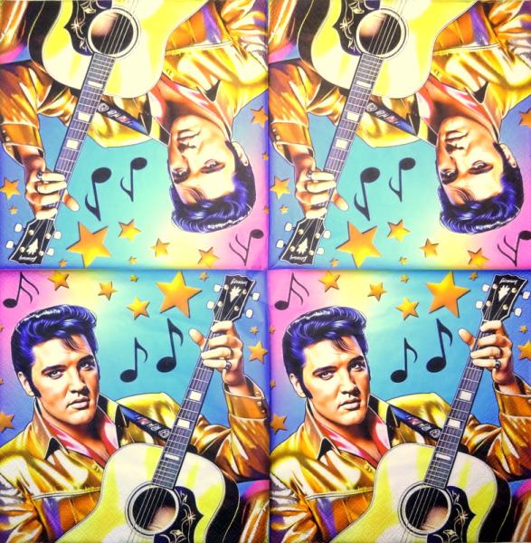 016 Celebrities - 3-ply - Elvis